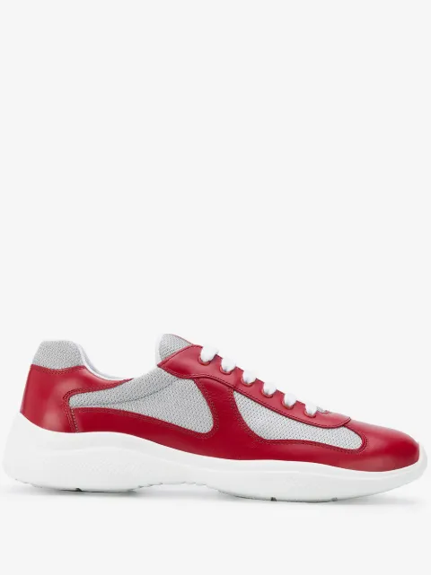 Prada low-top flatform sneakers