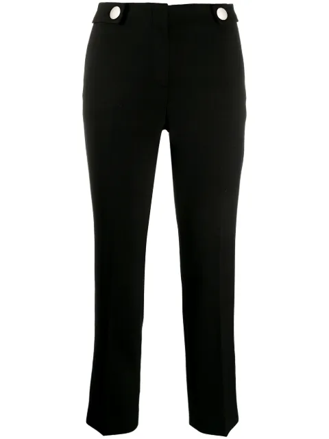 Prada button details slim-fit trousers