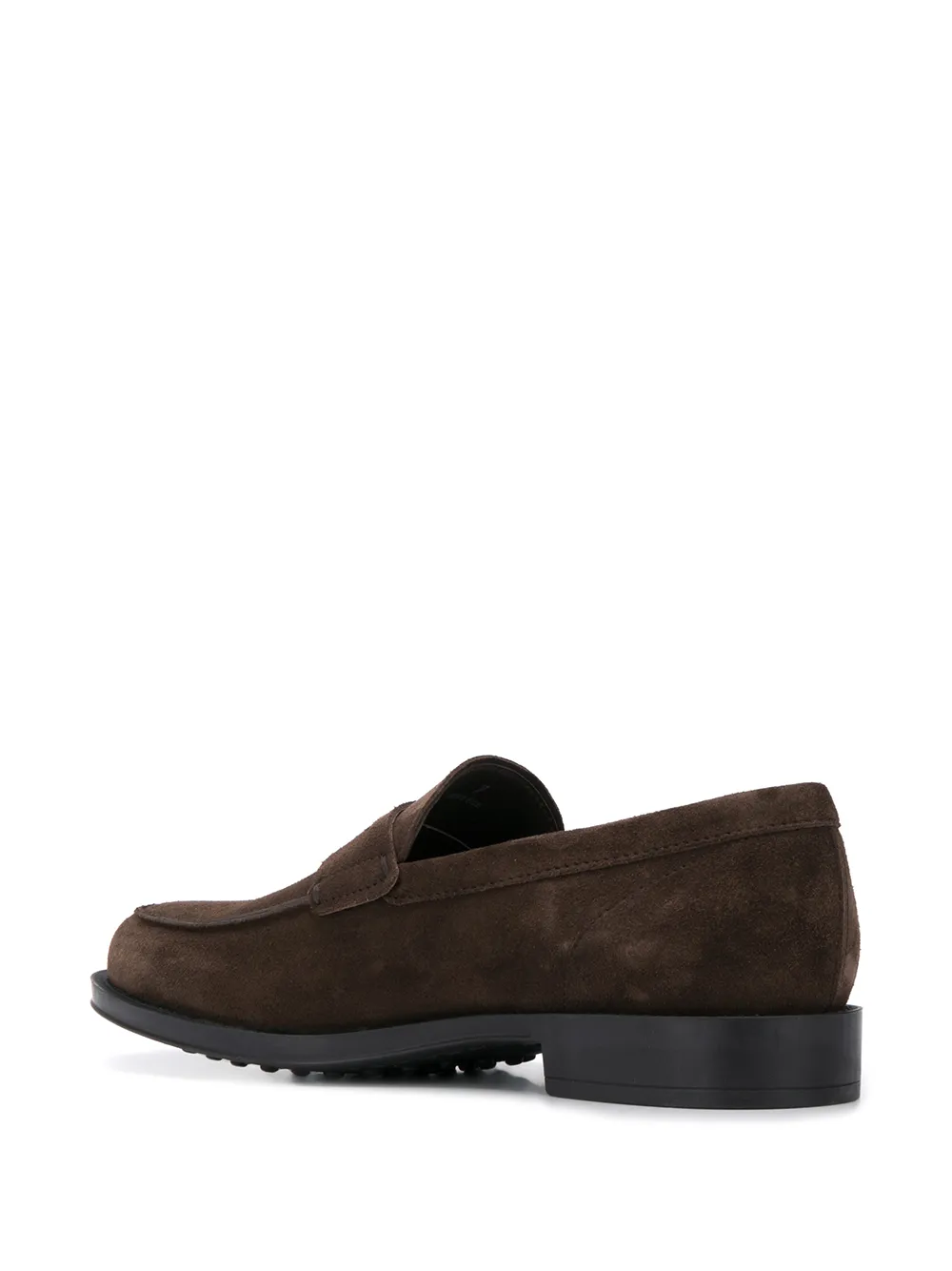 Tod's leather loafers Brown