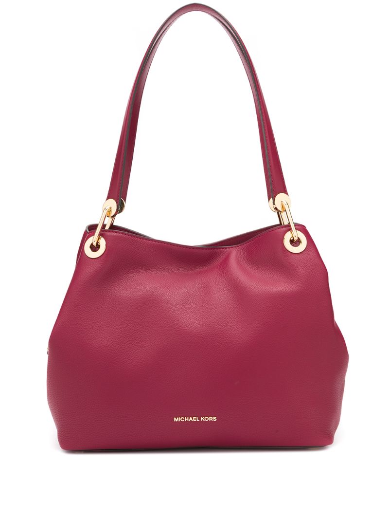 Michael Michael Kors Logo Plaque Tote Bag In Pink