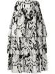 Image 1 of See by Chloé geometric print midi skirt
