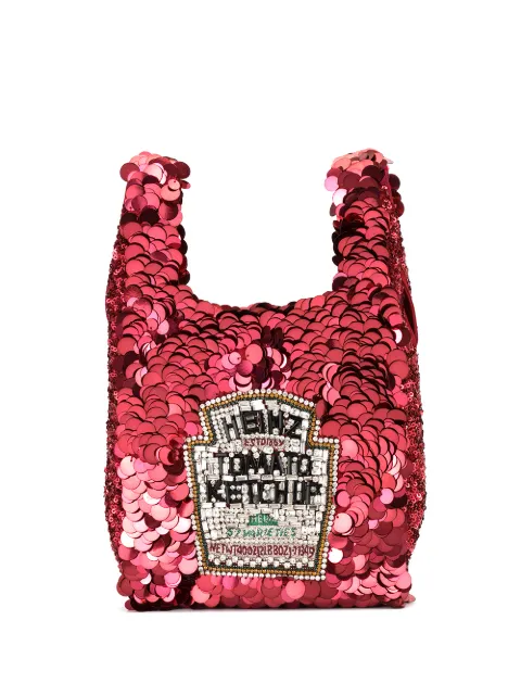 Anya Hindmarch small ketchup tote bag
