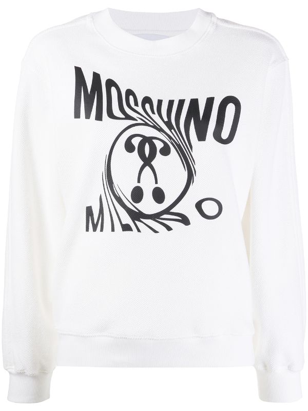 moschino question mark sweatshirt