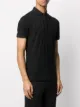 Emporio Armani embossed-logo polo shirt