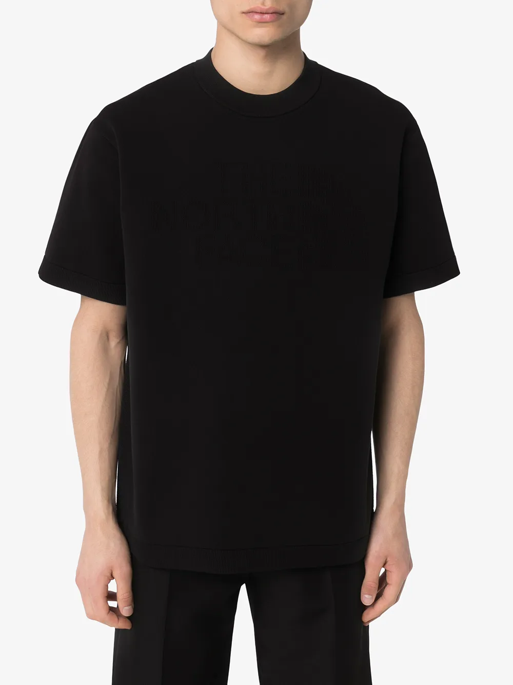 фото The north face black series logo-print t-shirt