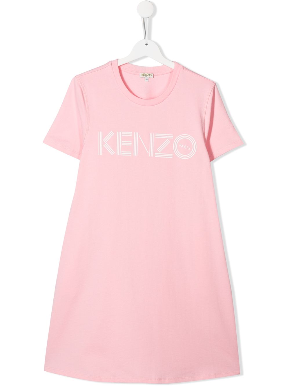 фото Kenzo kids платье-футболка с логотипом