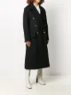Balmain wool and cashmere-blend coat