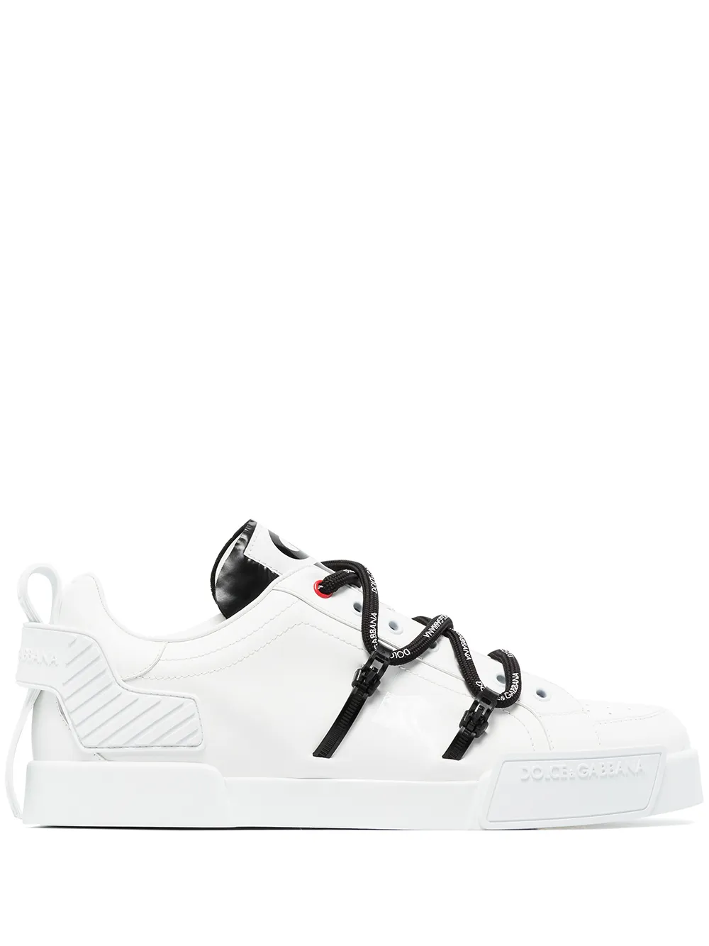 dolce and gabbana portofino logo trainers