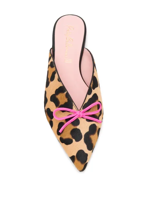 pretty ballerina leopard flats