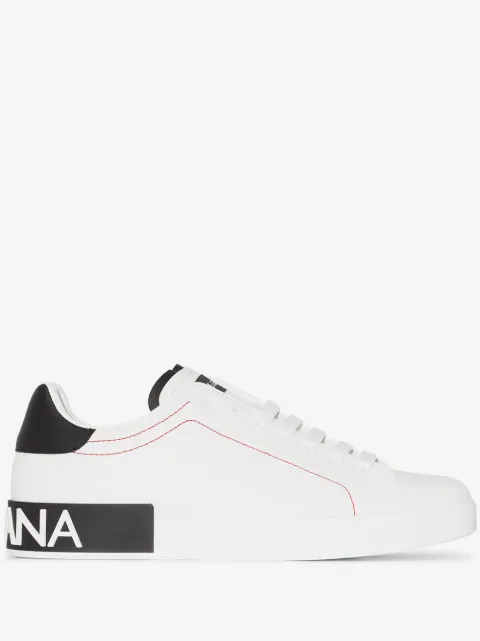 Dolce & Gabbana Portofino leather sneakers