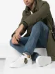 Image 2 of Dolce & Gabbana Portofino logo crest leather sneakers