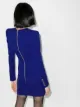 Balmain single-breasted wrap blazer dress