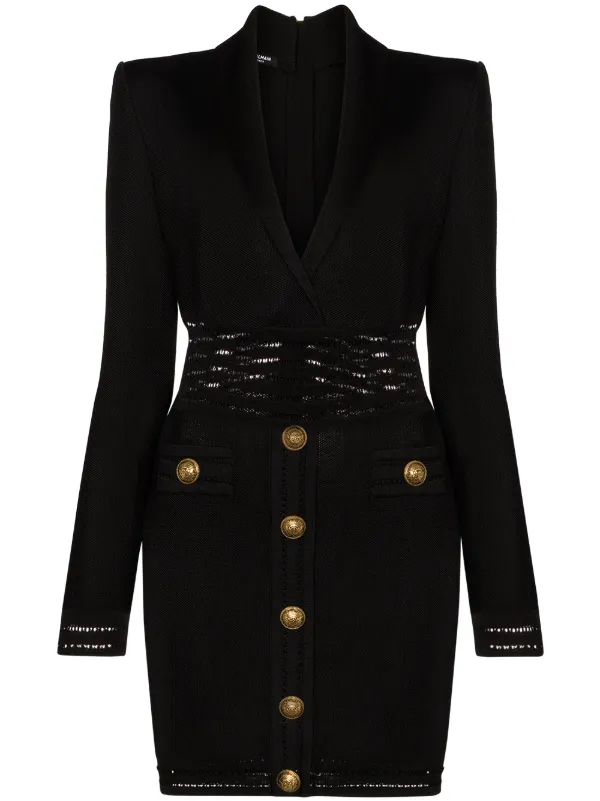 balmain bodycon dress
