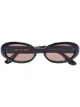 Image 1 of DMY BY DMY Valentina oval-frame sunglasses