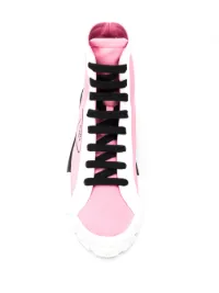 pink prada high tops