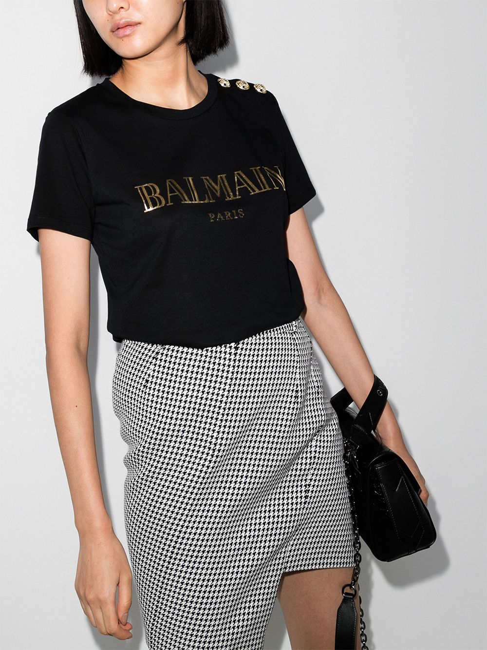 фото Balmain футболка с логотипом