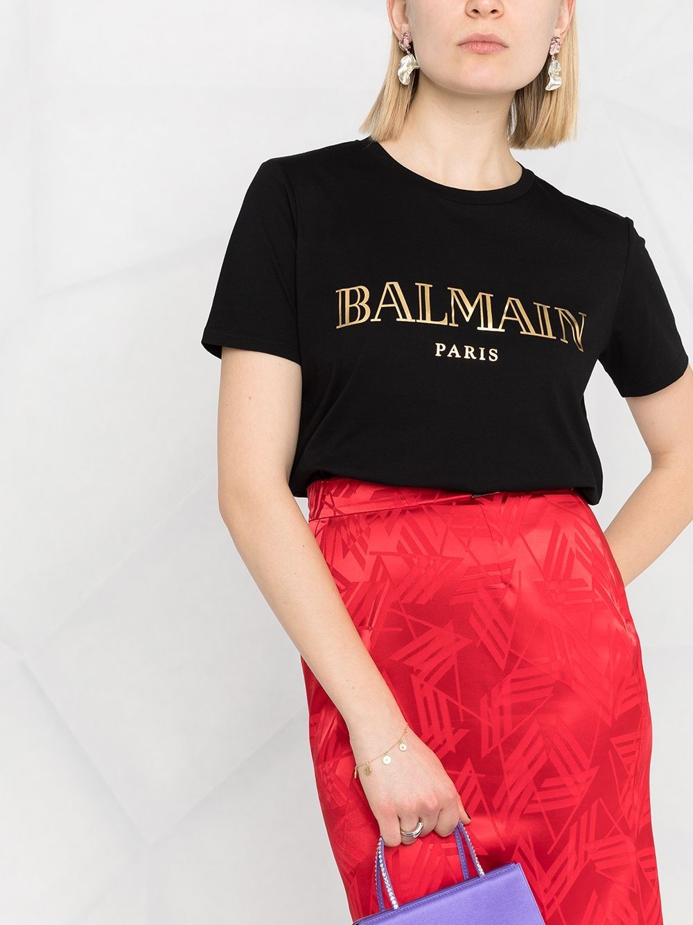 фото Balmain футболка с логотипом