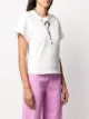 Pinko pearl chain insert T-shirt