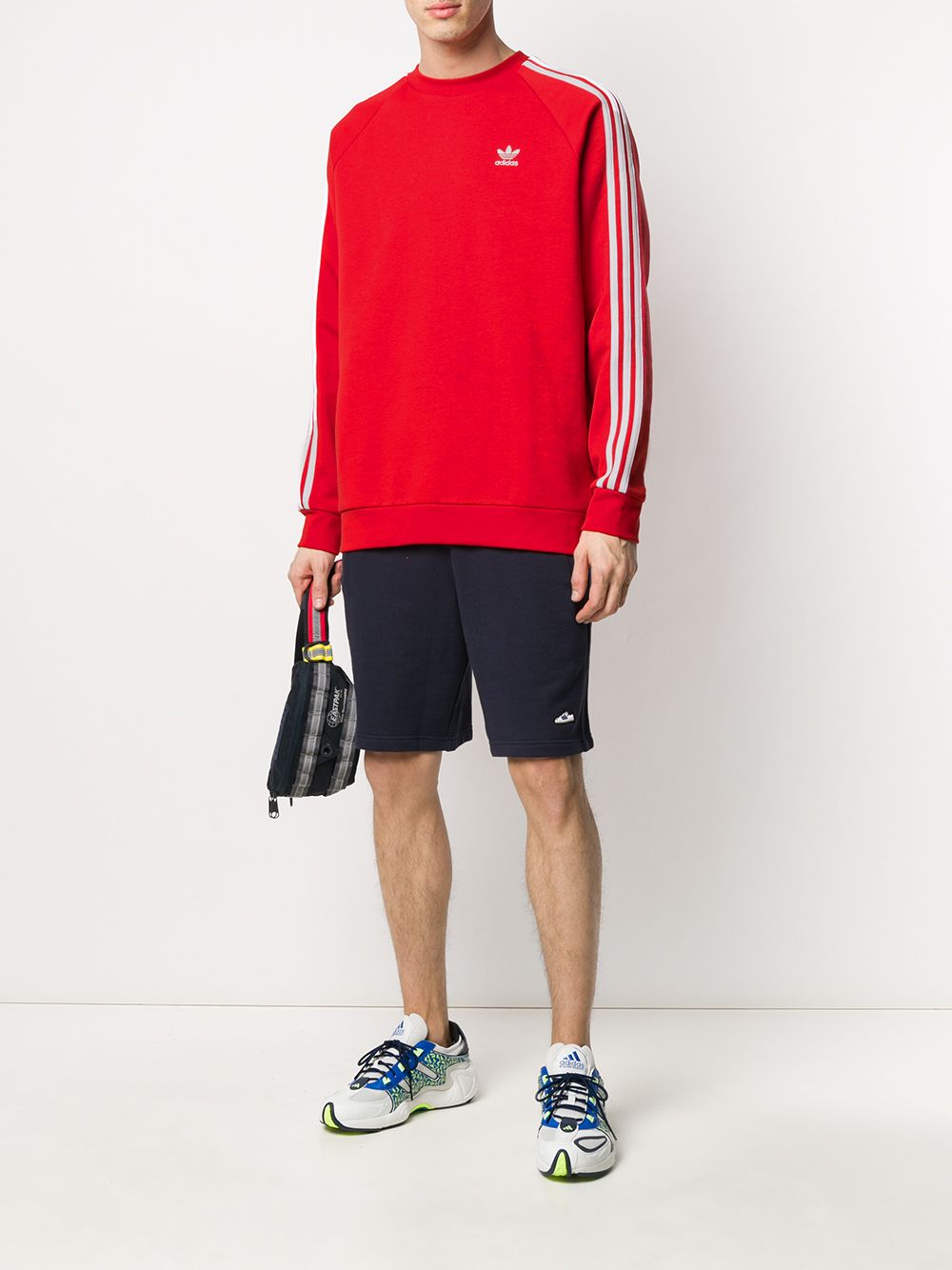 фото Adidas 3-stripes crewneck sweatshirt