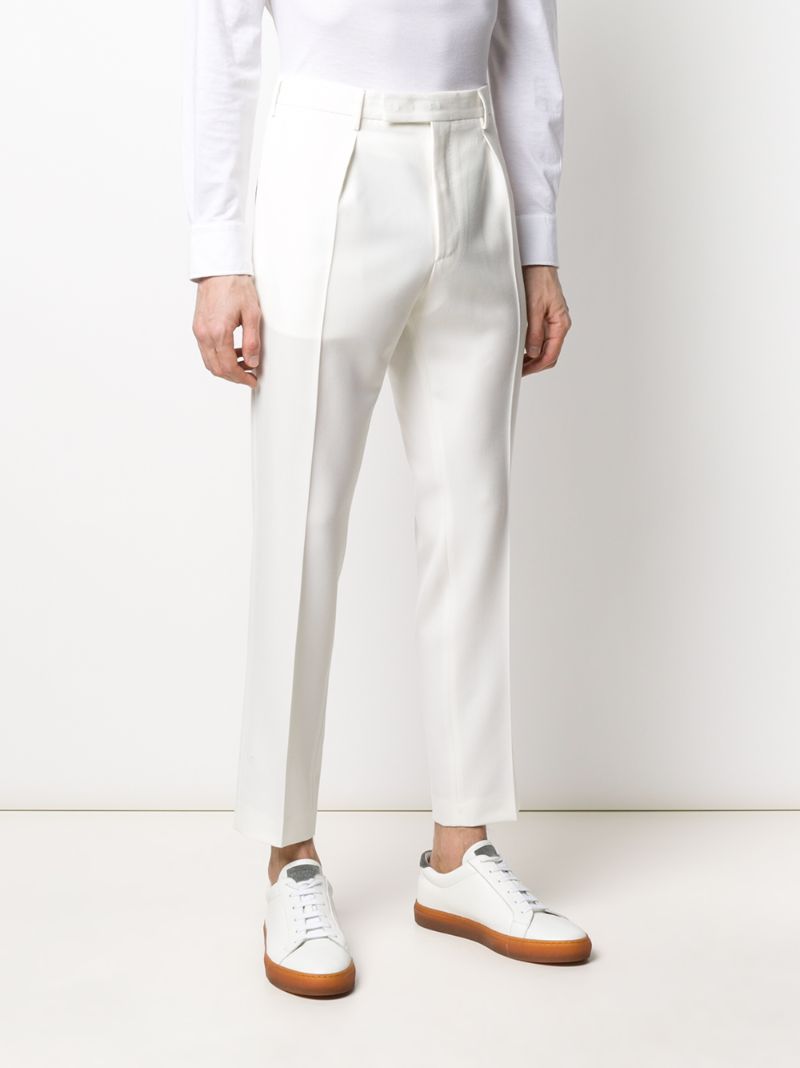 PT01 SLIM-FIT TAILORED TROUSERS 