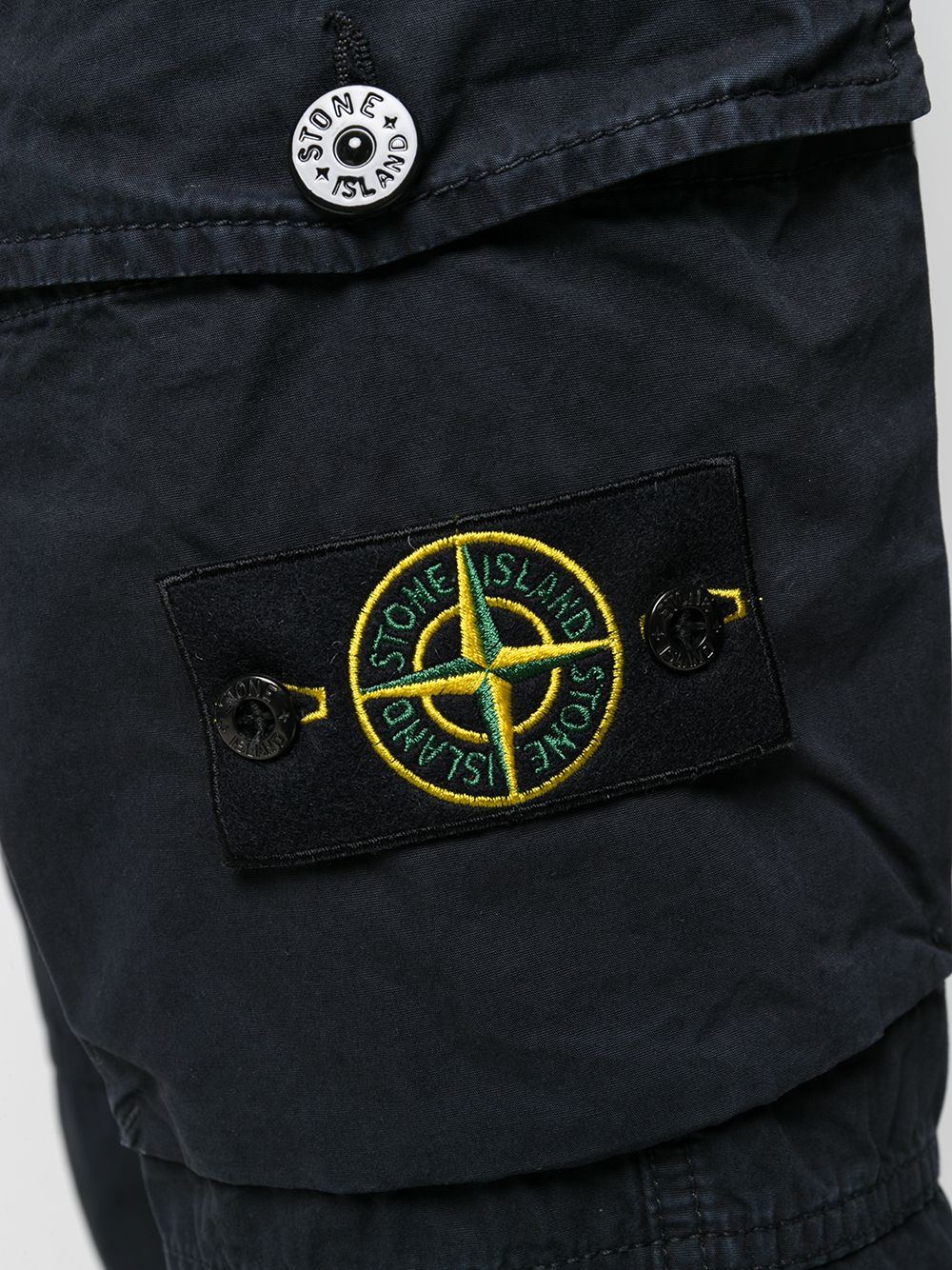 фото Stone island брюки с нашивкой-логотипом