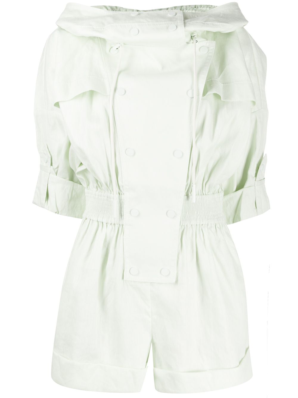 фото Zimmermann oversized buttoned playsuit