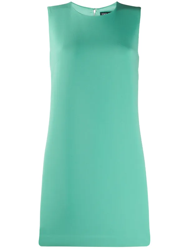 sleeveless shift dress