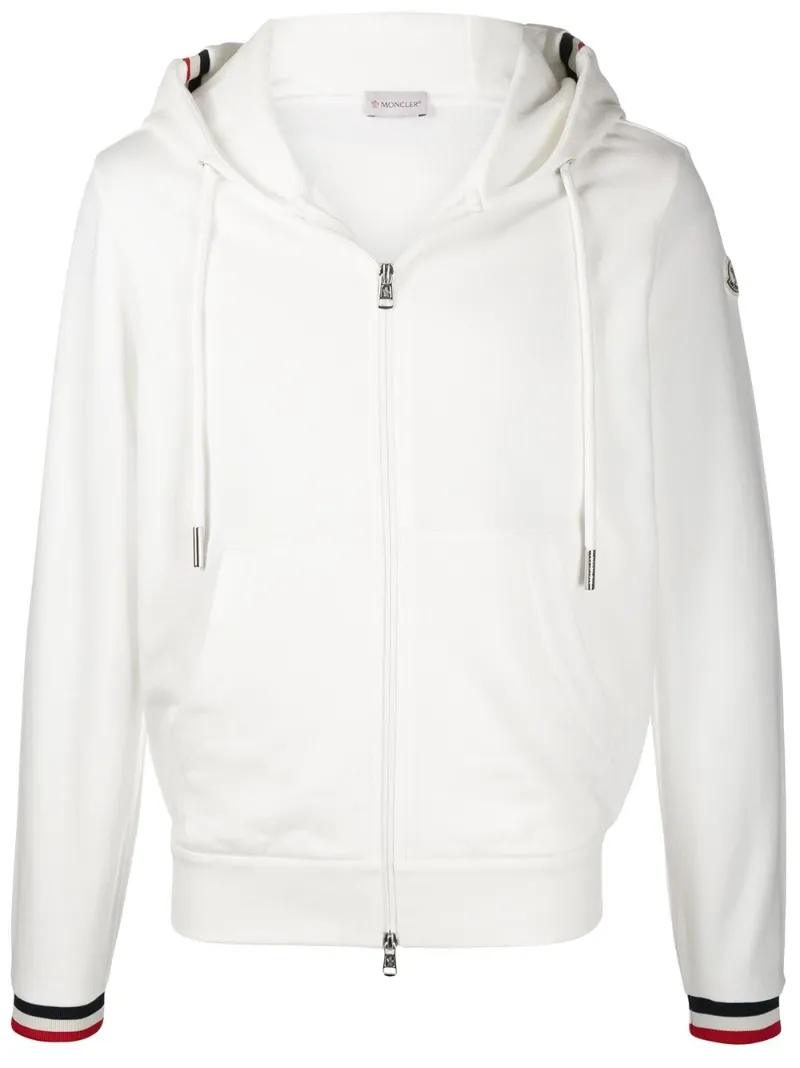 moncler tri trim hooded sweatshirt