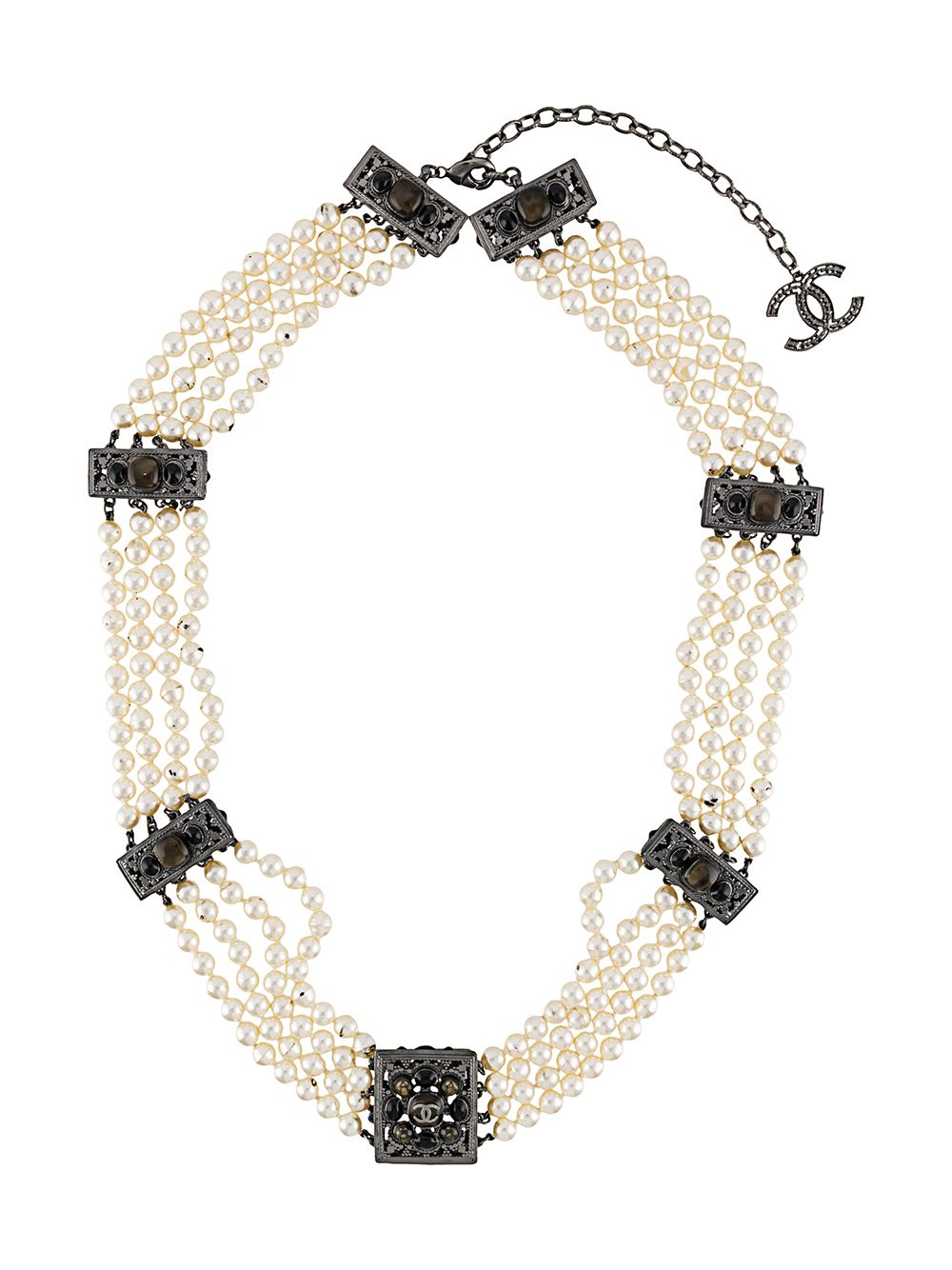 Chanel Pre-Owned 2015 faux pearl necklace