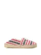 Miu Miu embellished striped espadrilles