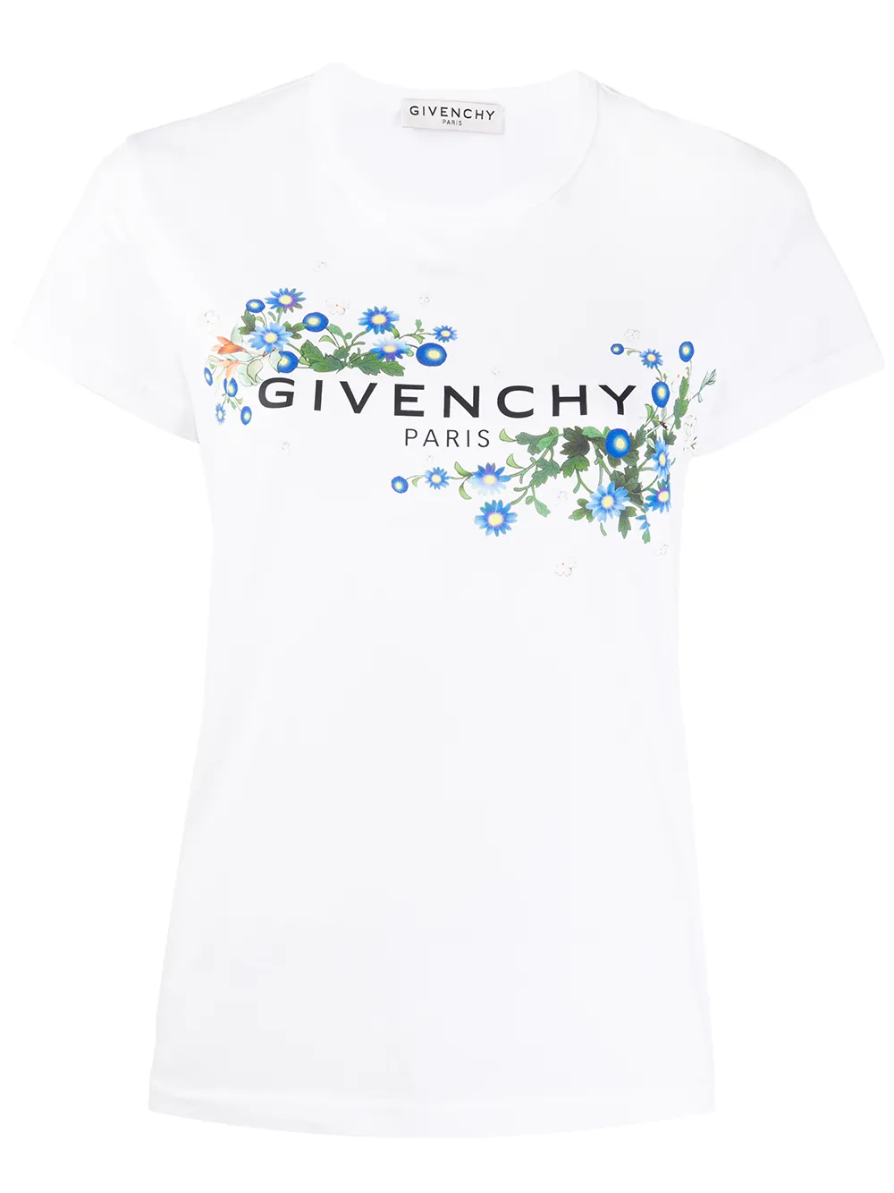 GIVENCHY FLORAL LOGO T-SHIRT