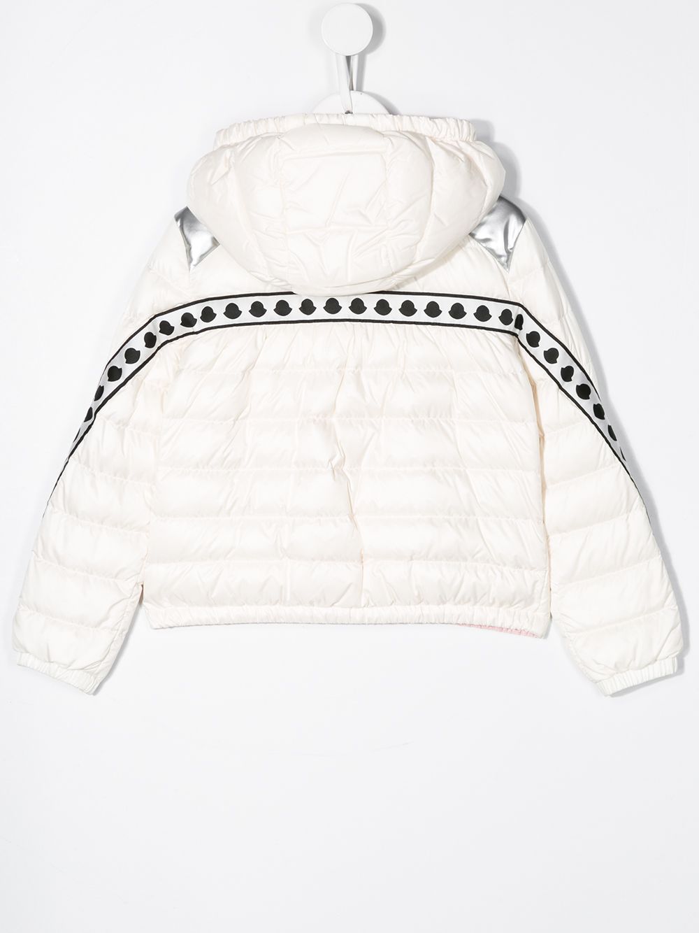 фото Moncler kids пуховик с логотипом