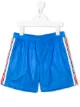 الصورة 1 من Moncler Kids شورت سباحة بخطوط جانبية وجيبين