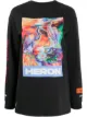 الصورة 1 من Heron Preston سويت شيرت بطبعة شعار الماركة