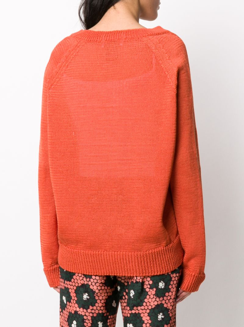 Shop Christian Wijnants Kohen Slouchy Jumper In Orange