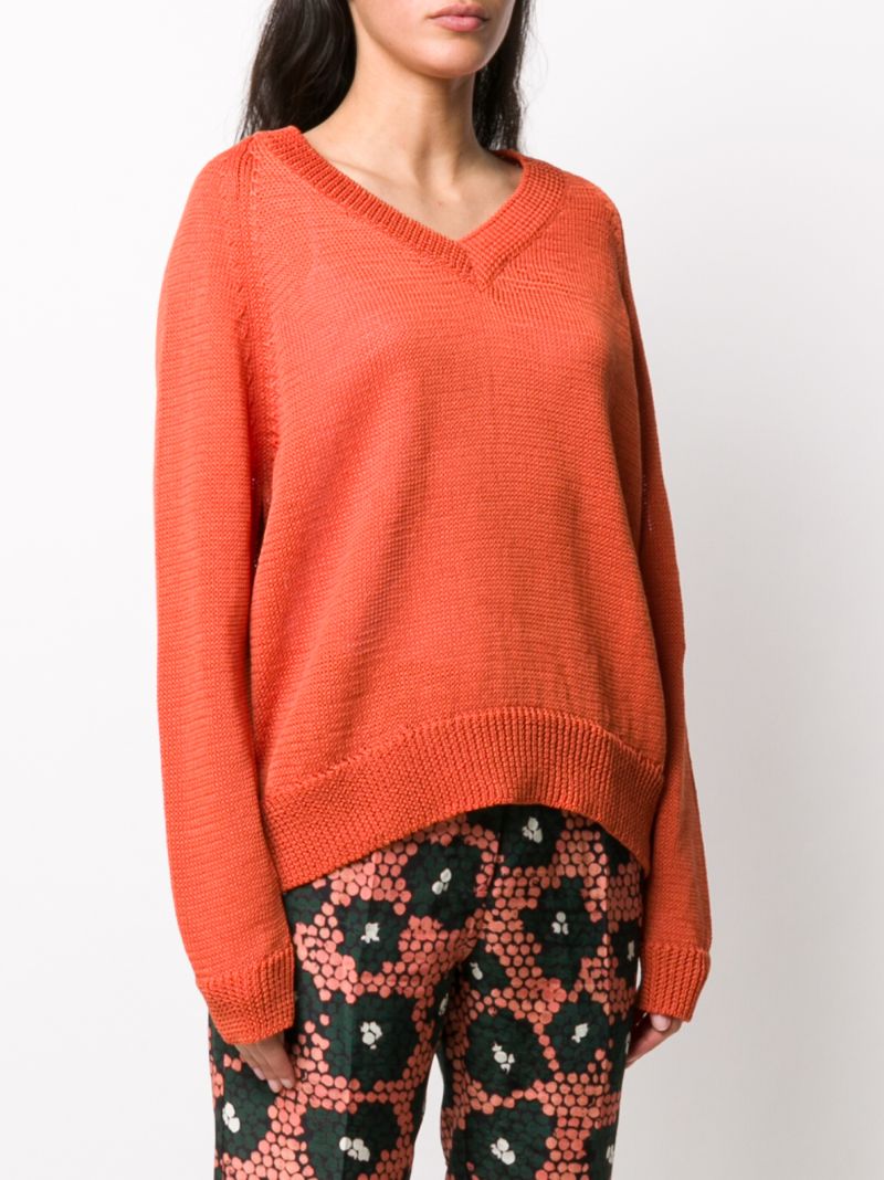 Shop Christian Wijnants Kohen Slouchy Jumper In Orange