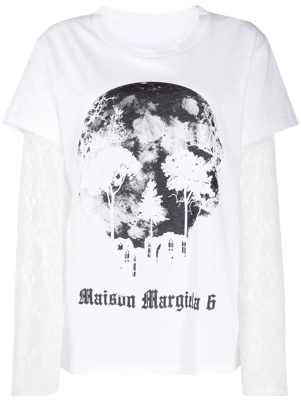 MM6 Maison Margiela T-Shirt Mit Print VOPa7 ztNiW MM6 Maison Margiela T-Shirt Mit Print VOPa7 ztNiW