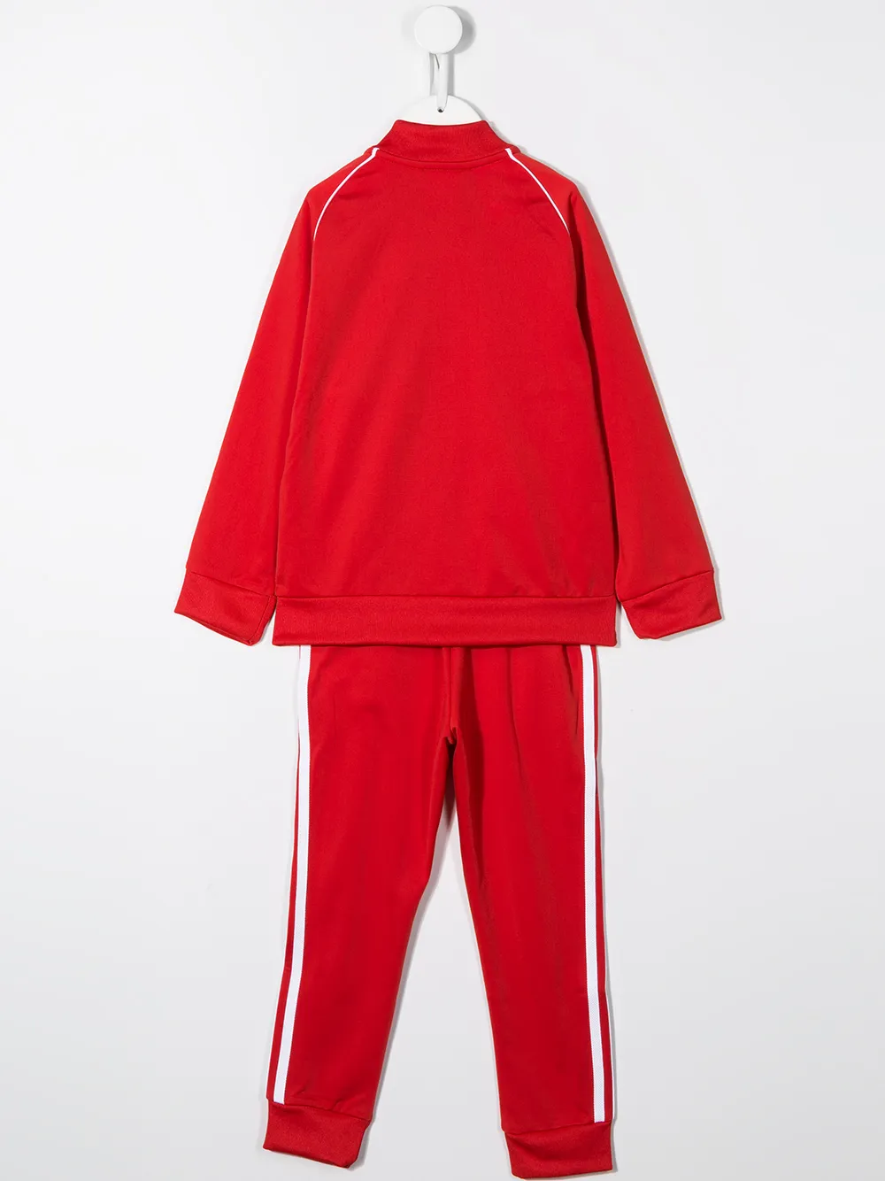  Adidas Kids Sst Two Piece Tracksuit - Red 