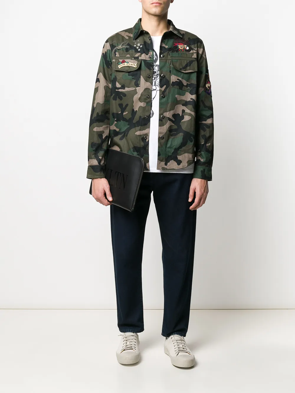 Valentino Garavani VLTN buidel - Zwart