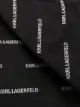 Karl Lagerfeld embroidered pocket square