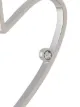 Karl Lagerfeld open heart large earrings