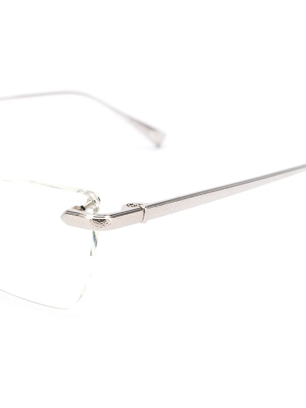  Eque.m Gleam Eyes I Cat-eye Glasses - Silver 