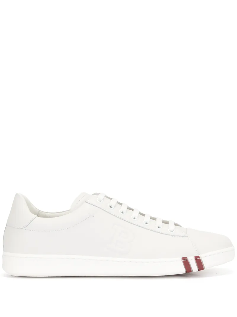 Bally – Asher low-top sneakers – men – Leather/Rubber – 5, 6, 6.5, 7, 7.5, 8, 8.5, 9, 10, 11 – White