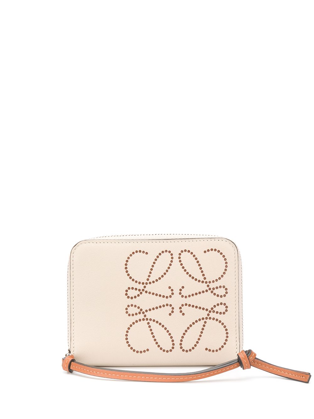 Loewe Anagram Coin Purse In Neutrals