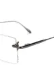 EQUE.M Kusamakura rectangular frame glasses