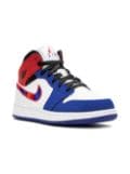 Jordan Kids Air Jordan 1 Mid SE ""Multicolor Swoosh"" sneakers - White