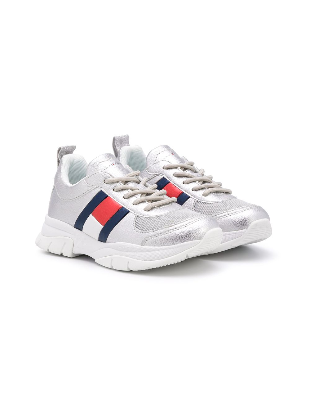 фото Tommy hilfiger junior side flag logo sneakers