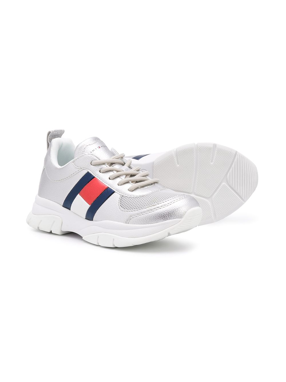 фото Tommy hilfiger junior side flag logo sneakers