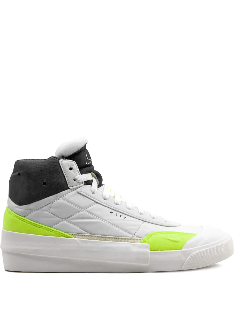 Nike – Drop-Type MID sneakers – men – Rubber/Polyester – 9.5, 8.5, 10.5, 12 – White