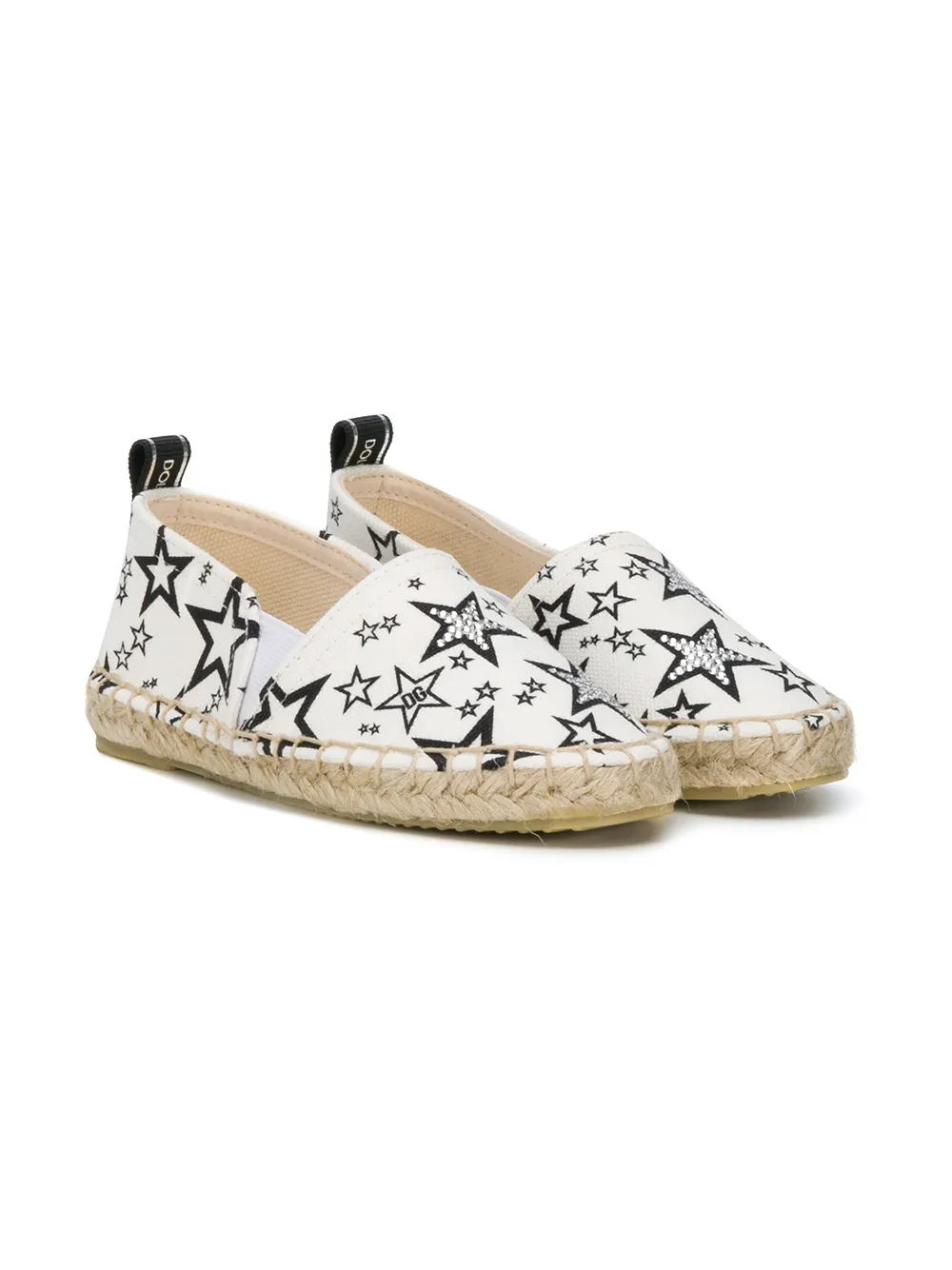 Dolce & Gabbana Kids эспадрильи с принтом Dolce & Gabbana Kids эспадрильи с принтом